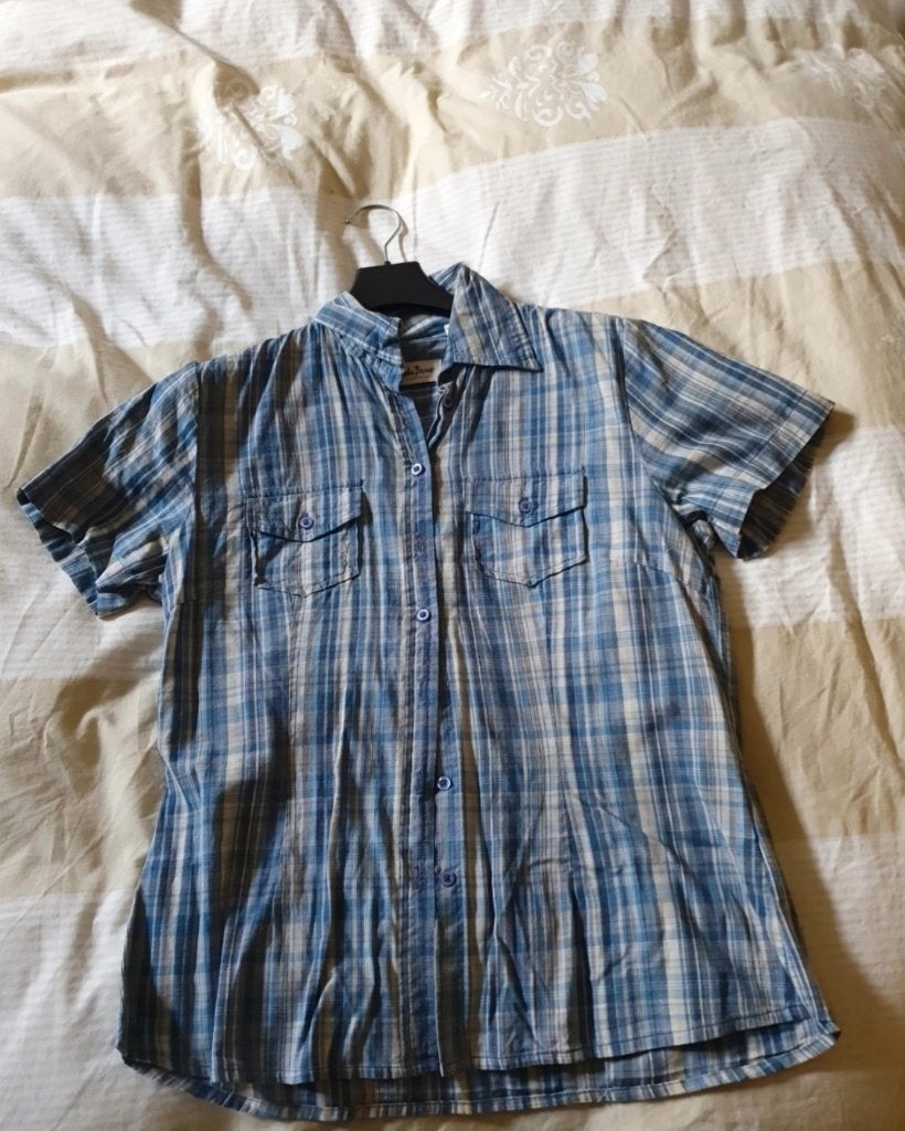 Geruit hemd, Vêtements | Femmes, Enlèvement ou Envoi, Porté, Taille 36 (S), Bleu