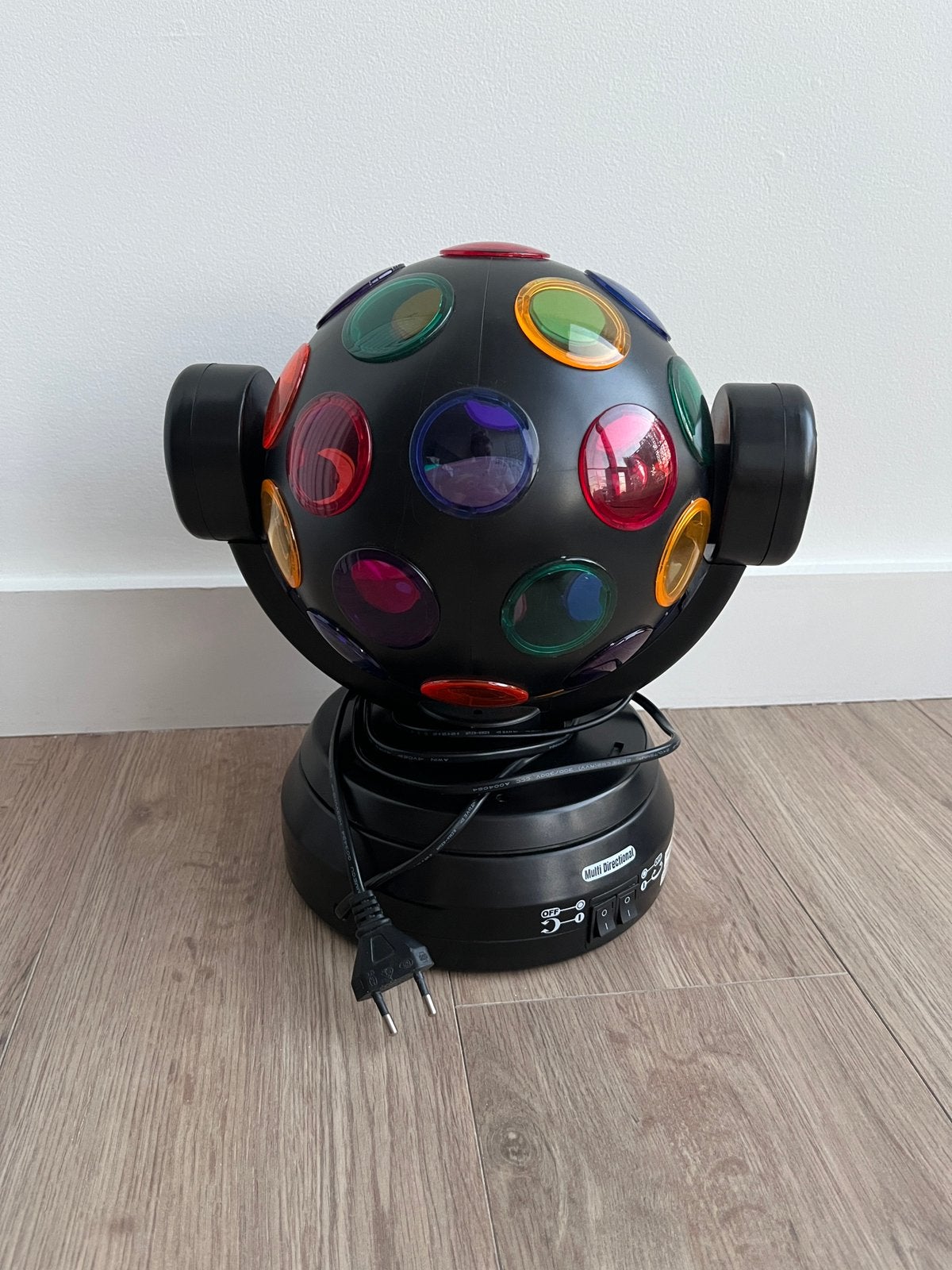 Ronddraaiende discobol verschillende kleuren, Muziek en Instrumenten, Ophalen, Zo goed als nieuw, Discobol, Kleur