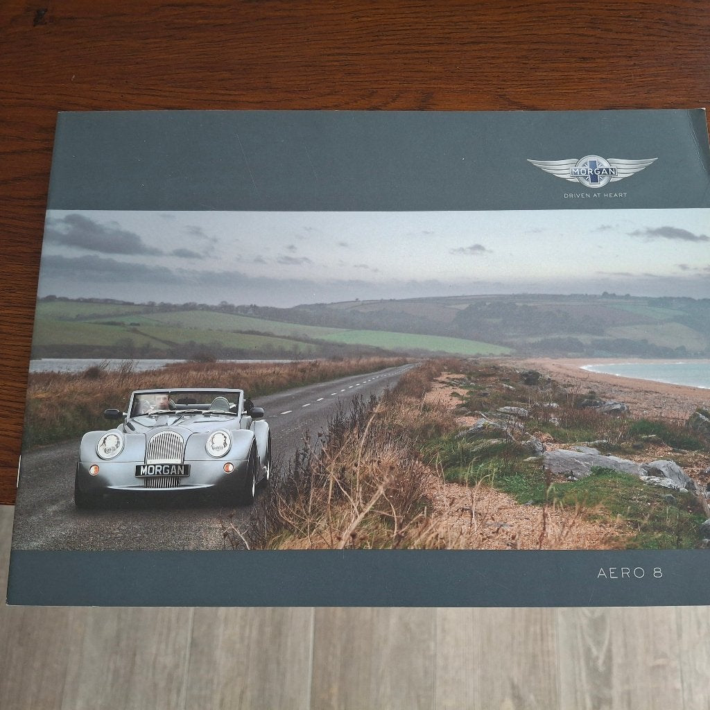 MORGAN  AERO 8, Boeken, Auto's | Folders en Tijdschriften, Ophalen of Verzenden, Nieuw, Overige merken