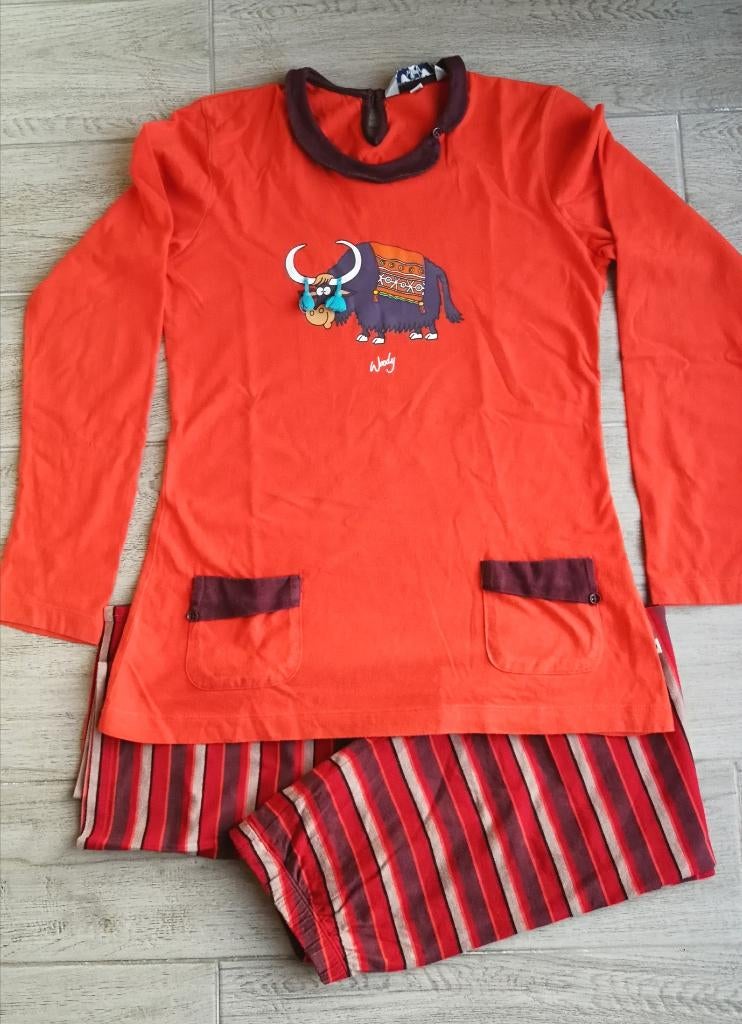 Als nieuwe pyjama "Mammoet" - Woody - maat 152, Nacht- of Onderkleding, Meisje, Ophalen of Verzenden, Zo goed als nieuw