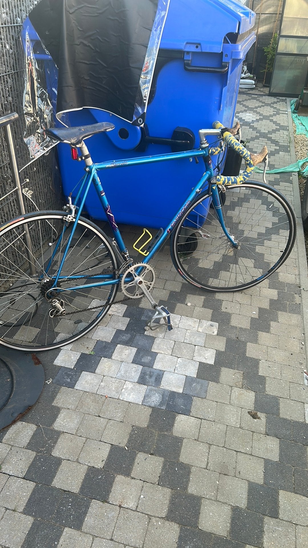 vélo de course, Enlèvement