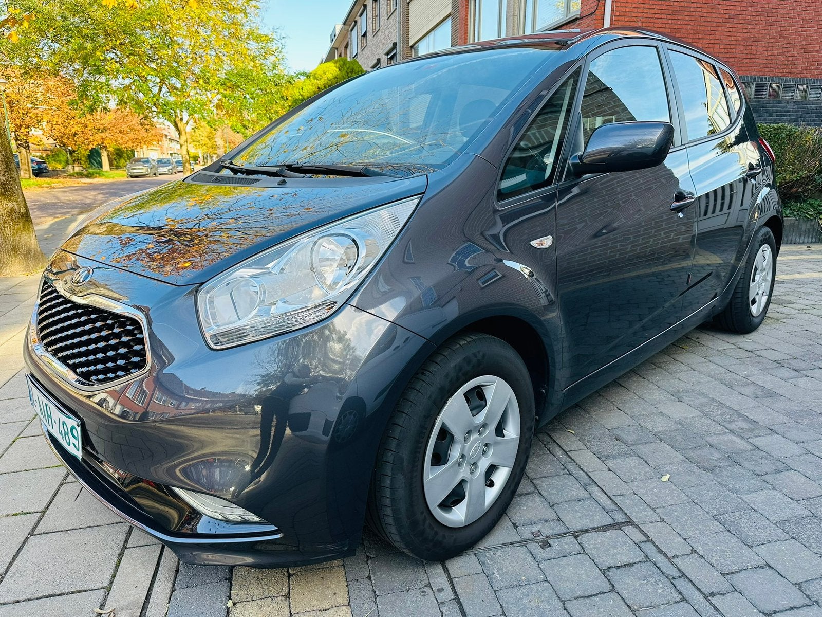 KIA VENGA 1.4 BENZINE AIRCO GPS 2016 6500€, Autos, Kia, Argent ou Gris, Achat, Euro 6, Entreprise