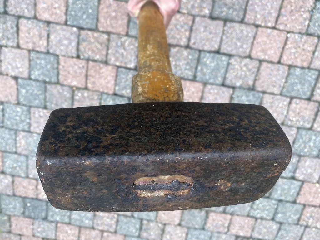 Voorhamer, hamer, sloophamer met steel, 3 kg, Ophalen, Gebruikt, Hamer