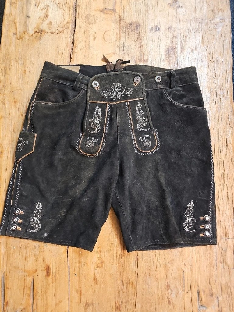 Lederhosen zwart, Enlèvement ou Envoi, Lekra, Comme neuf, Autres tailles