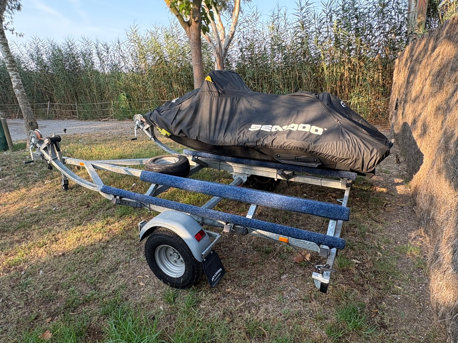 Dubbele jetloader / seadoo spark/ rxp, Watersport en Boten, Ophalen, Zo goed als nieuw