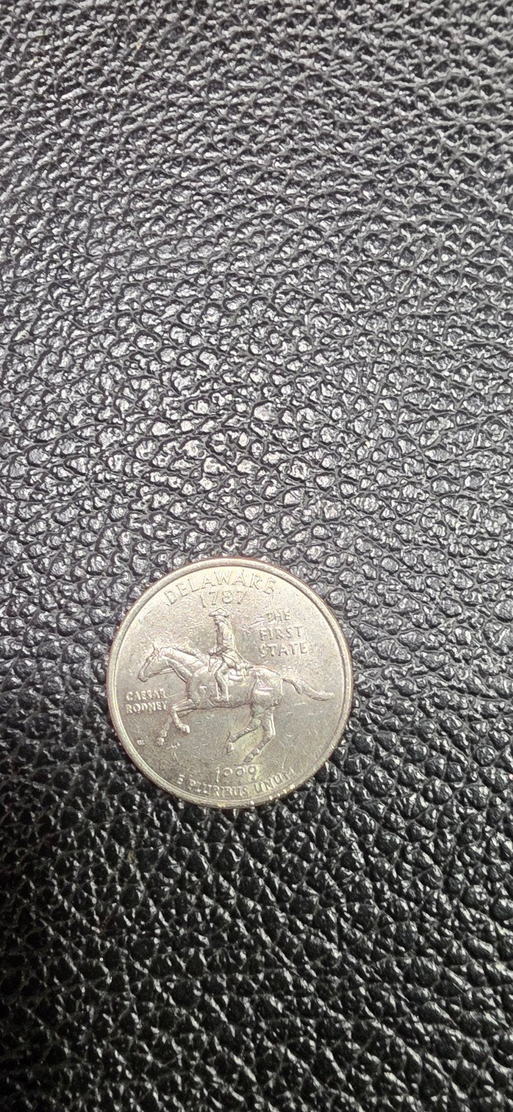 2#    Amerika Quarter dollar 1999 D Delaware, Timbres & Monnaies, Enlèvement ou Envoi