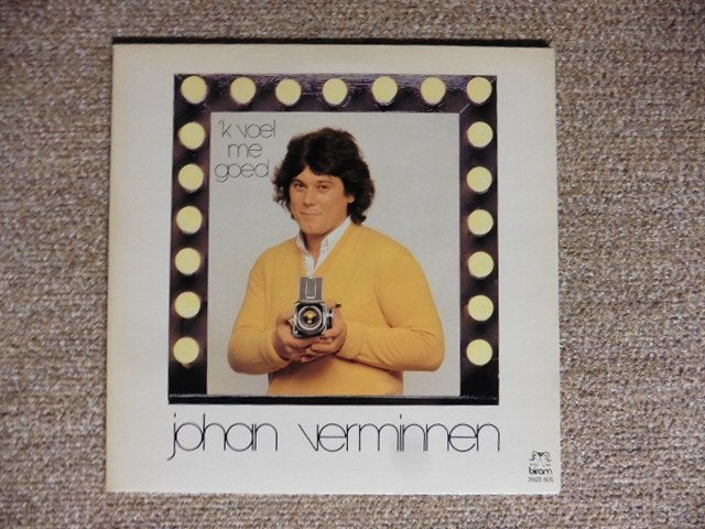 Johan Verminnen LP Ik Voel me Goed (1981), Cd's en Dvd's, Vinyl | Nederlandstalig, LP, Gebruikt, Ophalen of Verzenden, Pop