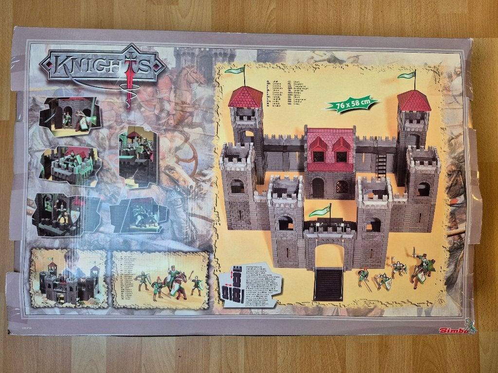 Château fort Knights Mega Castle by Simba, Collections, Jouets, Comme neuf, Enlèvement ou Envoi