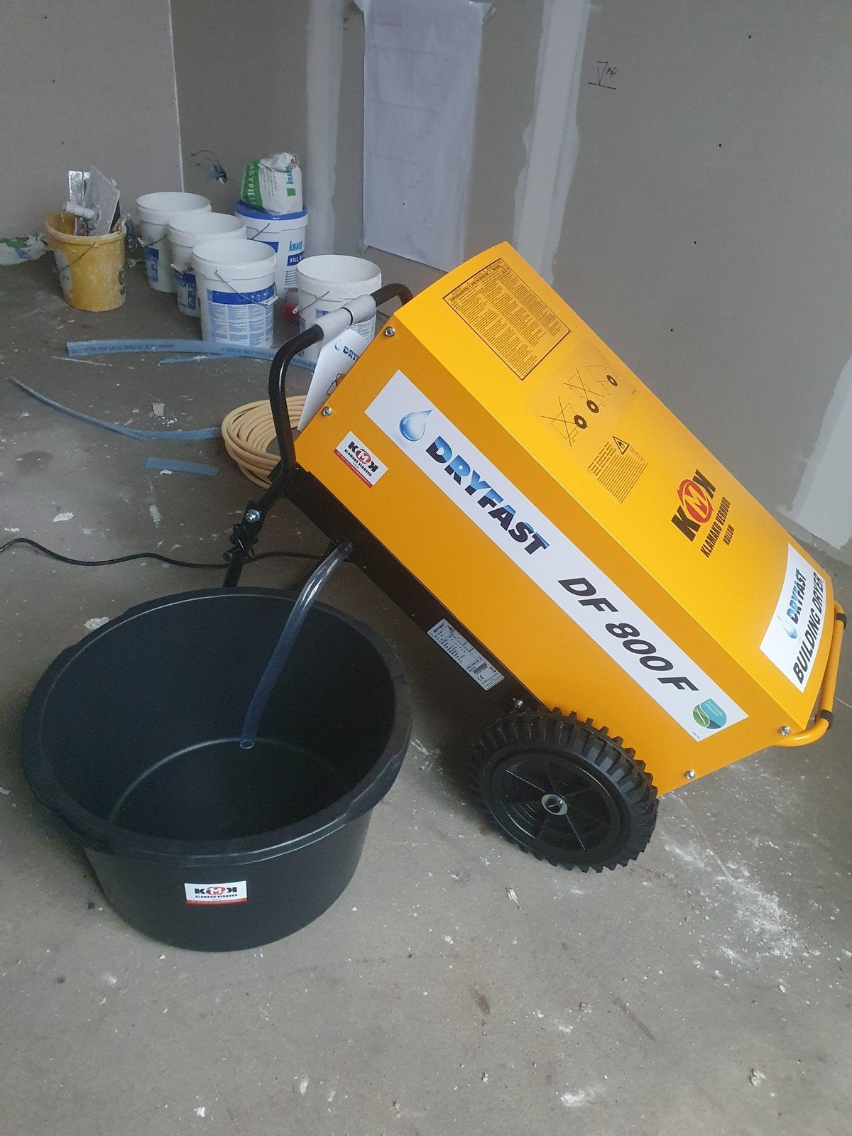 Te huur professioneel bouwdroger, Doe-het-zelf en Bouw, Ophalen, Zo goed als nieuw