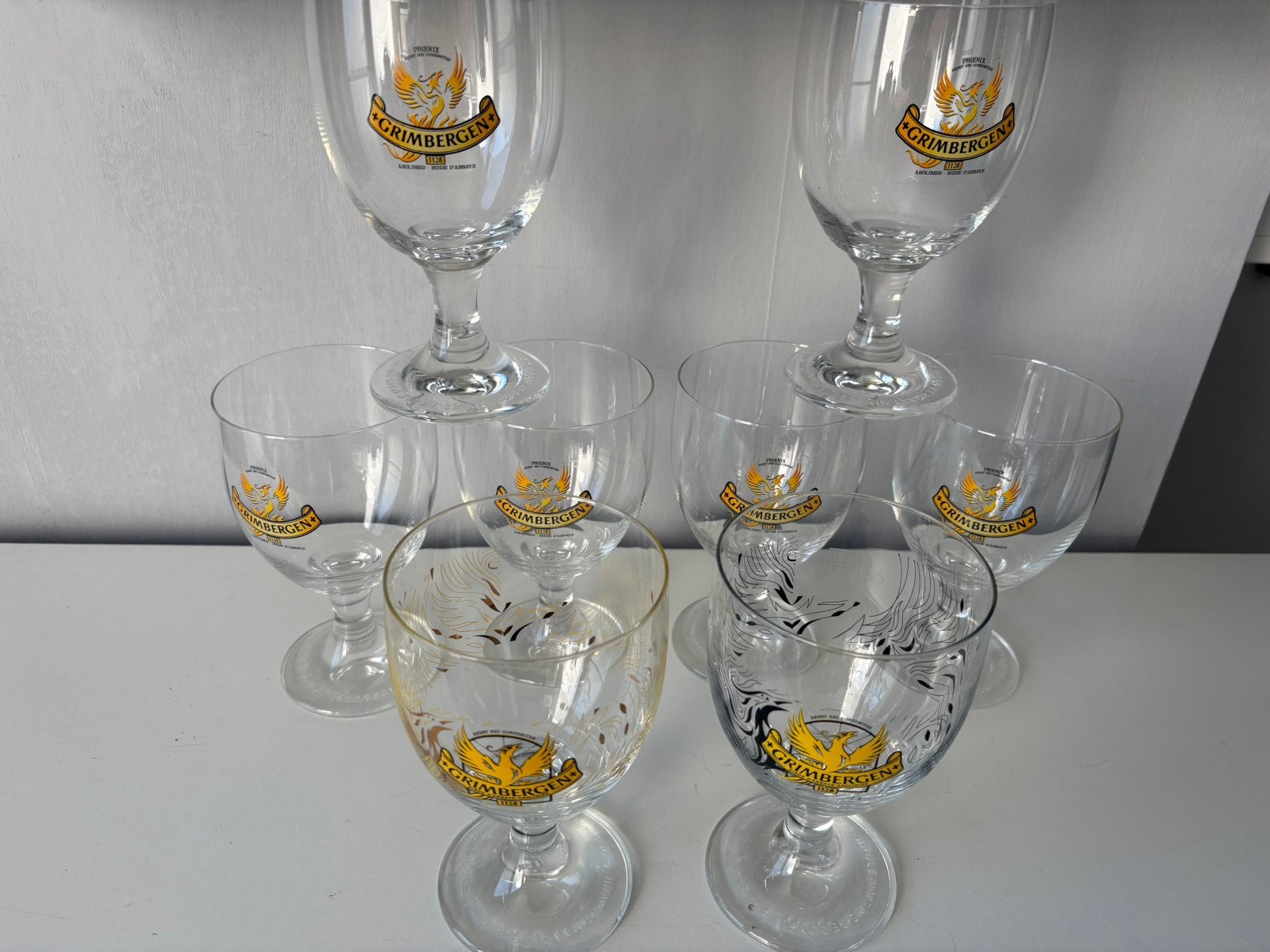 8 verres GRIMBERGEN, Collections, Verres & Petits Verres, Enlèvement ou Envoi, Neuf