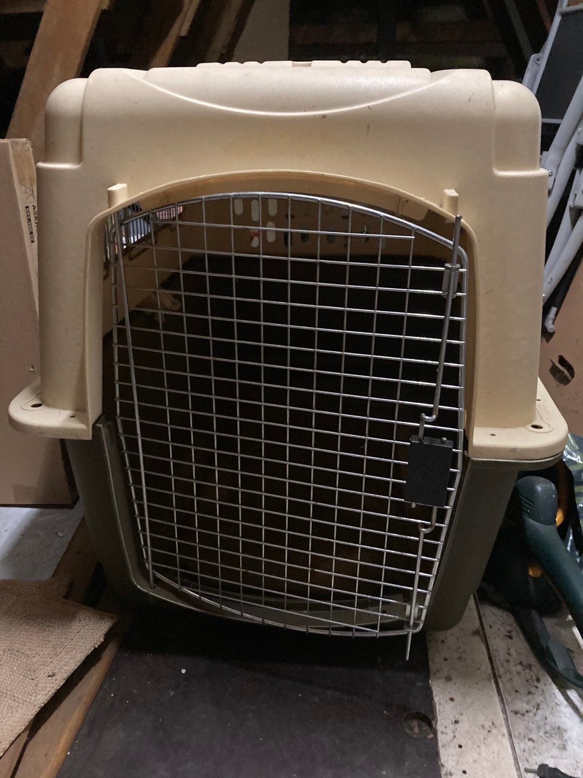 Reisbench voor hond, Ophalen, Gebruikt