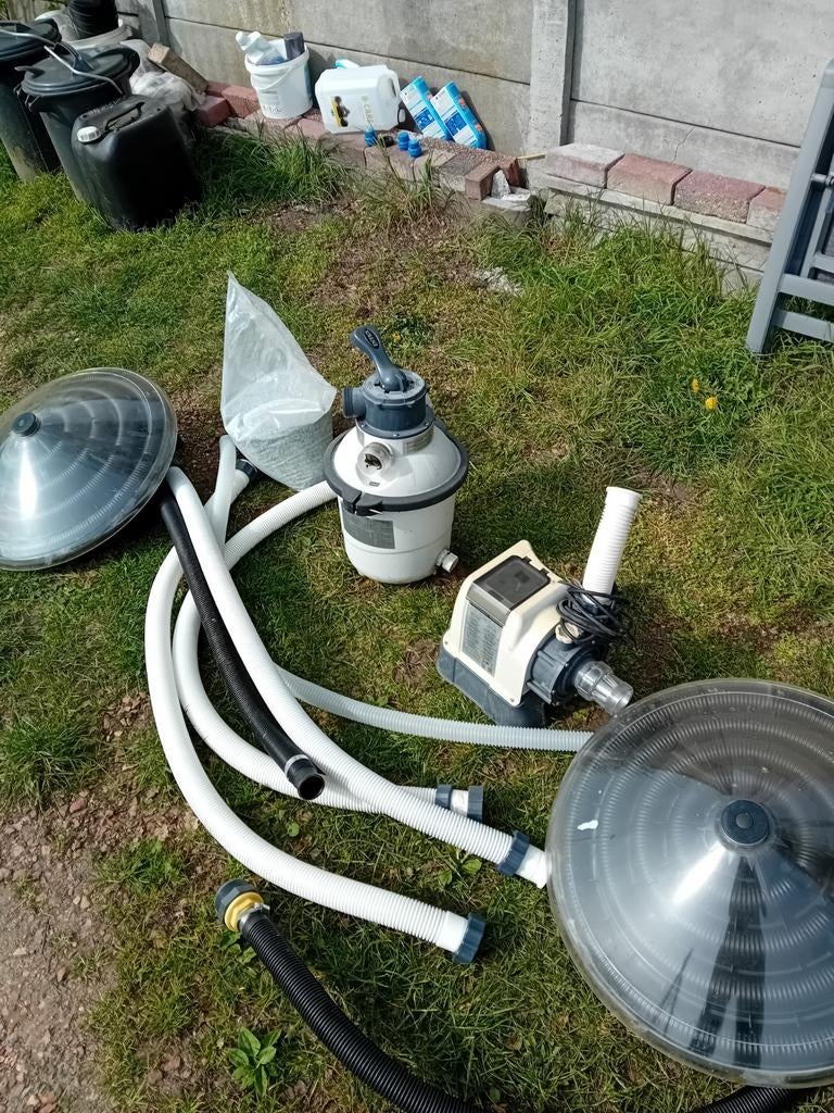 Pomp en filter zwembad, Tuin en Terras, Ophalen, Filter