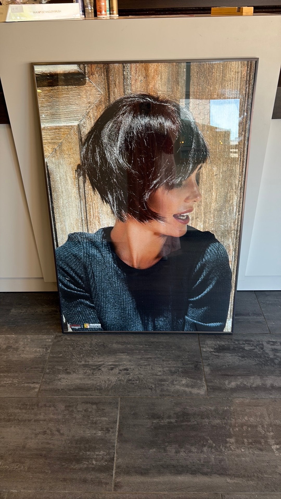 Poster met kader gratis, Huis en Inrichting, Woonaccessoires | Spiegels, Ophalen, Gebruikt, 100 tot 150 cm, Rechthoekig