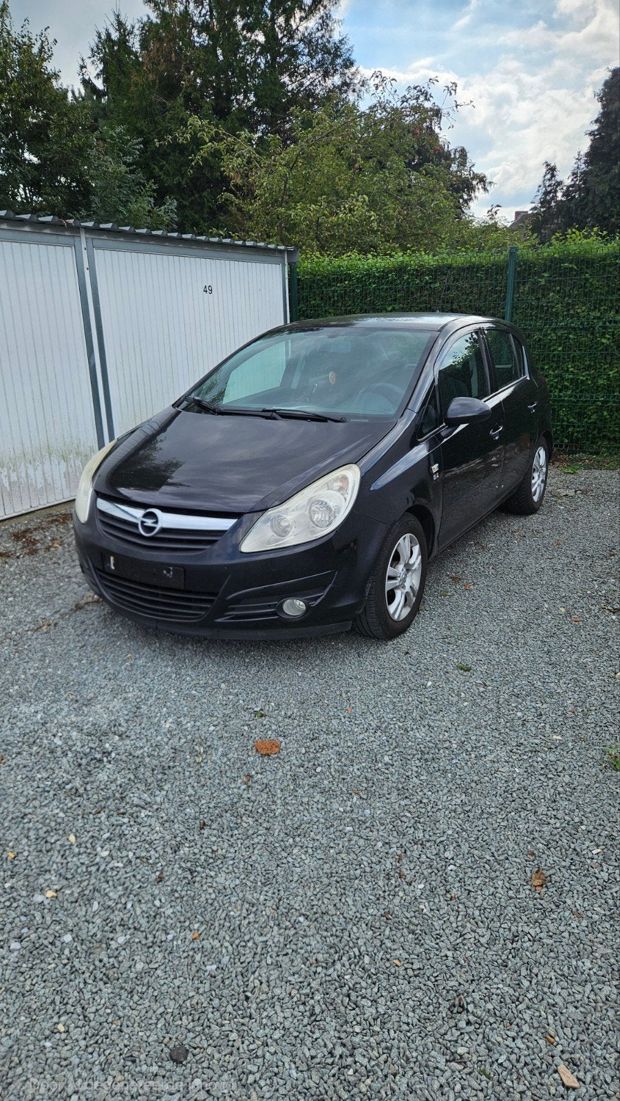 opel corsa, Auto's, Opel, Voorwielaandrijving, Stof, Zwart, Zwart