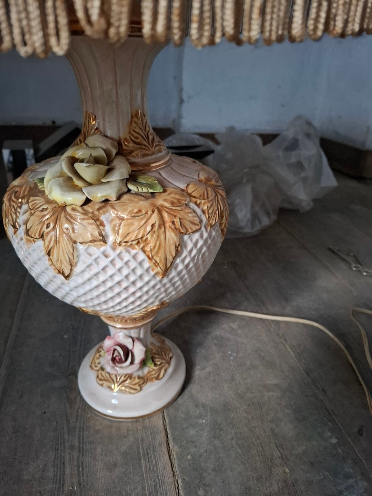 staande lamp, Ophalen