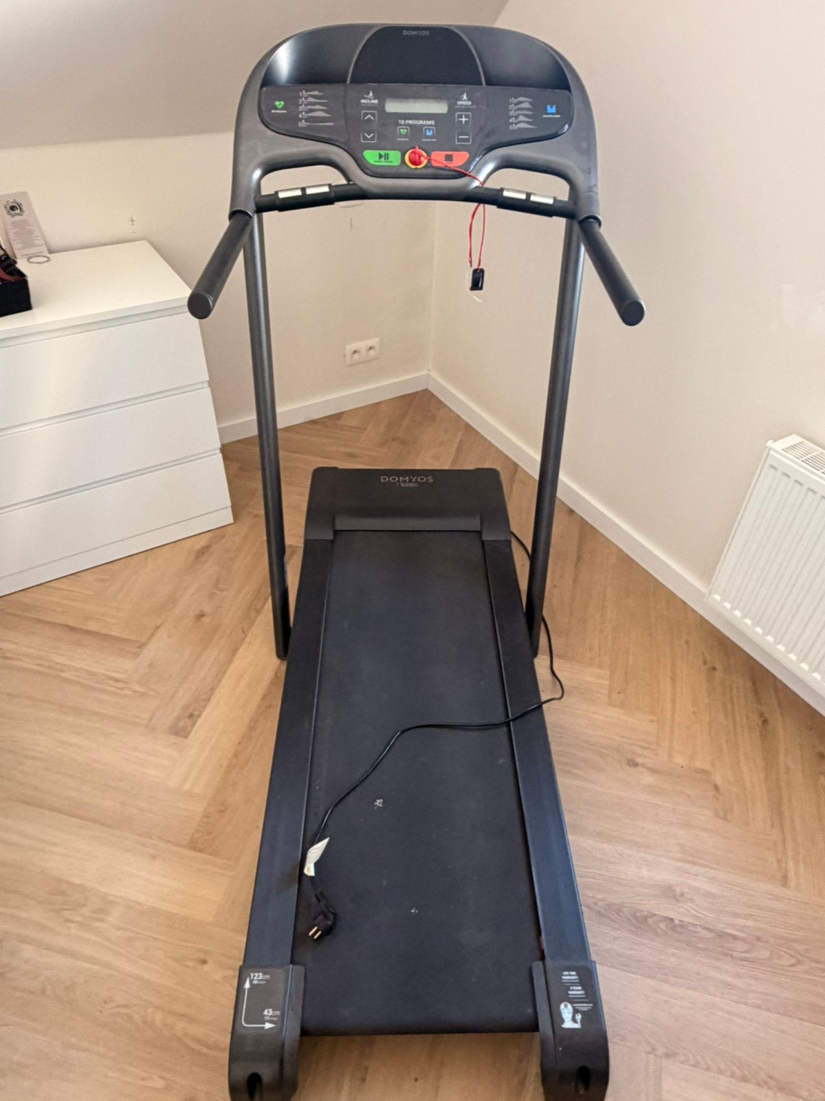 Tapis de course Domyos T520B, Enlèvement, Comme neuf, Jambes, Tapis roulant