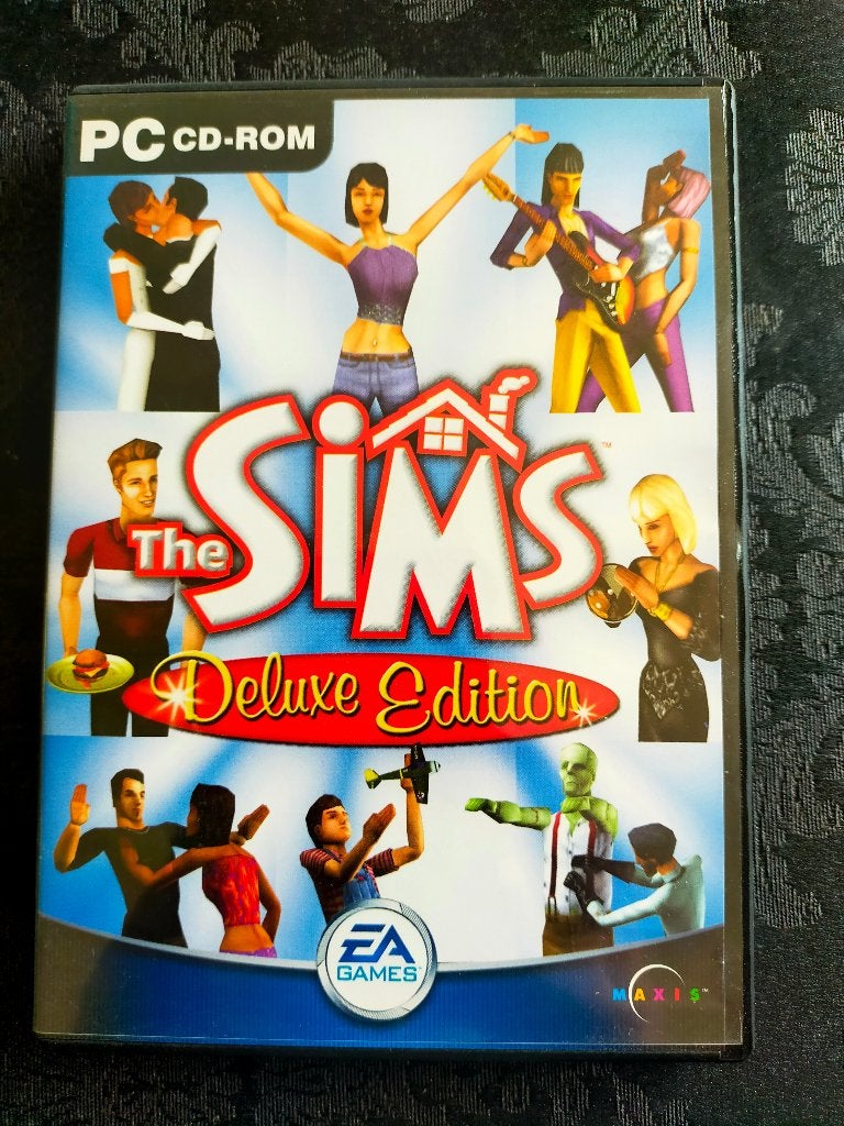 De SIMS DELUXE EDITION  GAME, Eén computer, Ophalen of Verzenden, Zo goed als nieuw, 3 spelers of meer