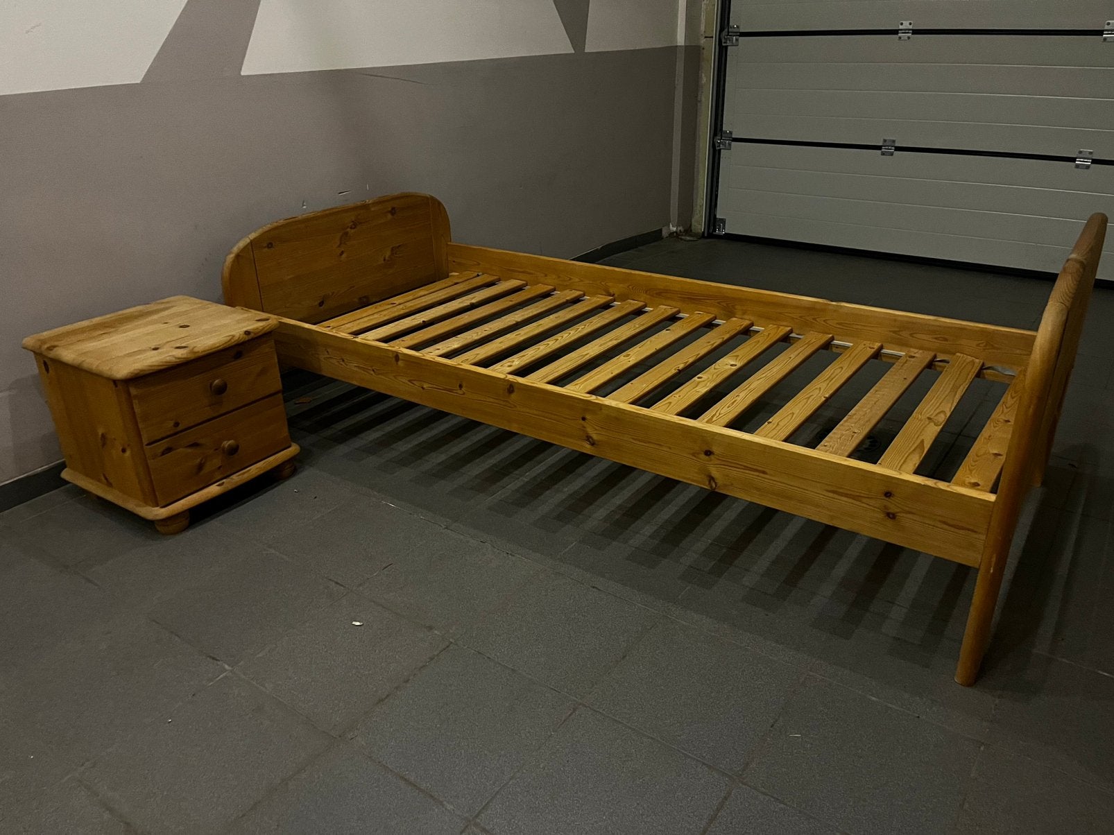 Chambre à coucher enfants, Ophalen, Eenpersoons, Bruin, Zo goed als nieuw
