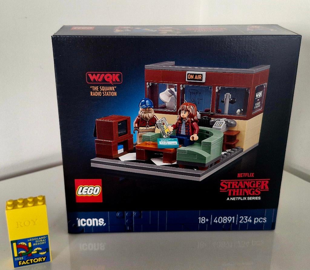 Lego 40891 Stranger Things WSQK Radio Station, Kinderen en Baby's, Ophalen of Verzenden, Nieuw, Complete set, Lego