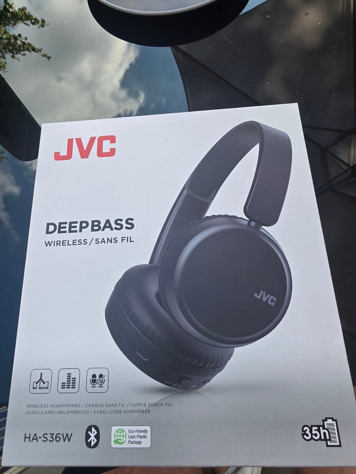 JVC HA-S36W, Audio, Tv en Foto, Hoofdtelefoons, Ophalen, Zwart, Overige merken, Draadloos