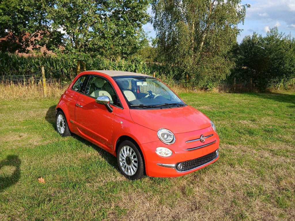 Fiat 500c cabrio 57000 km, Auto's, Fiat, 4 zetels, Handgeschakeld, Particulier, 500C