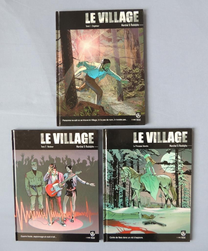 Le Village Série complète EO 3 tomes, Enlèvement ou Envoi, Rodolphe - Marchal, Série complète ou Série, Comme neuf