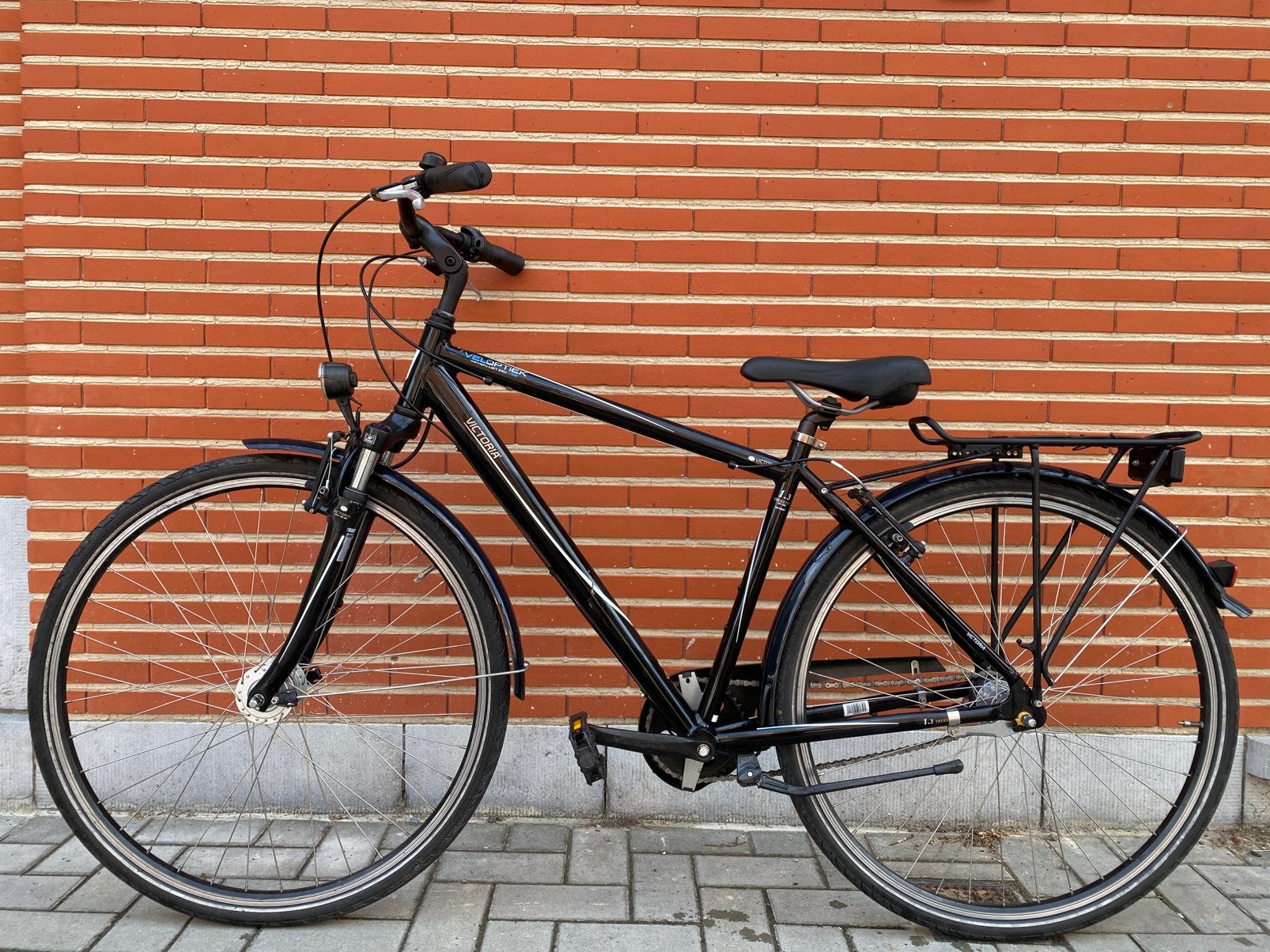 victoria trekking Herenfiets Stadfiets schoolfiets, Fietsen en Brommers, Velgrem, Versnellingen, Minder dan 49 cm, Zo goed als nieuw