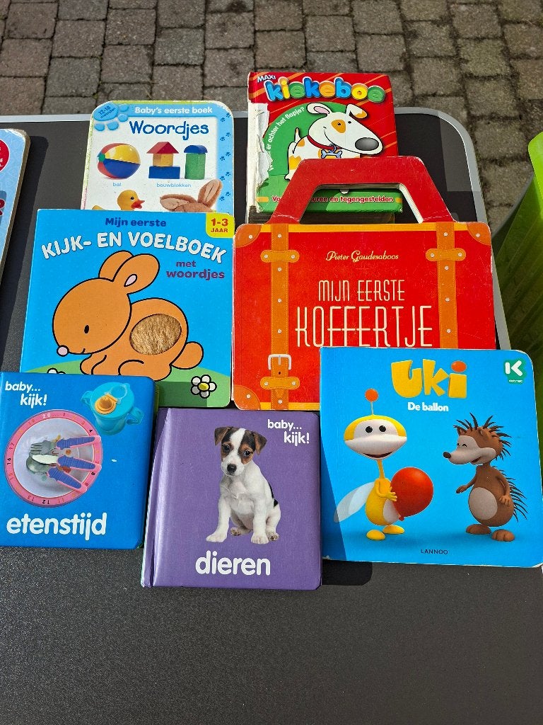 7 Peuterboekjes, Ophalen, Gelezen, 1 tot 2 jaar