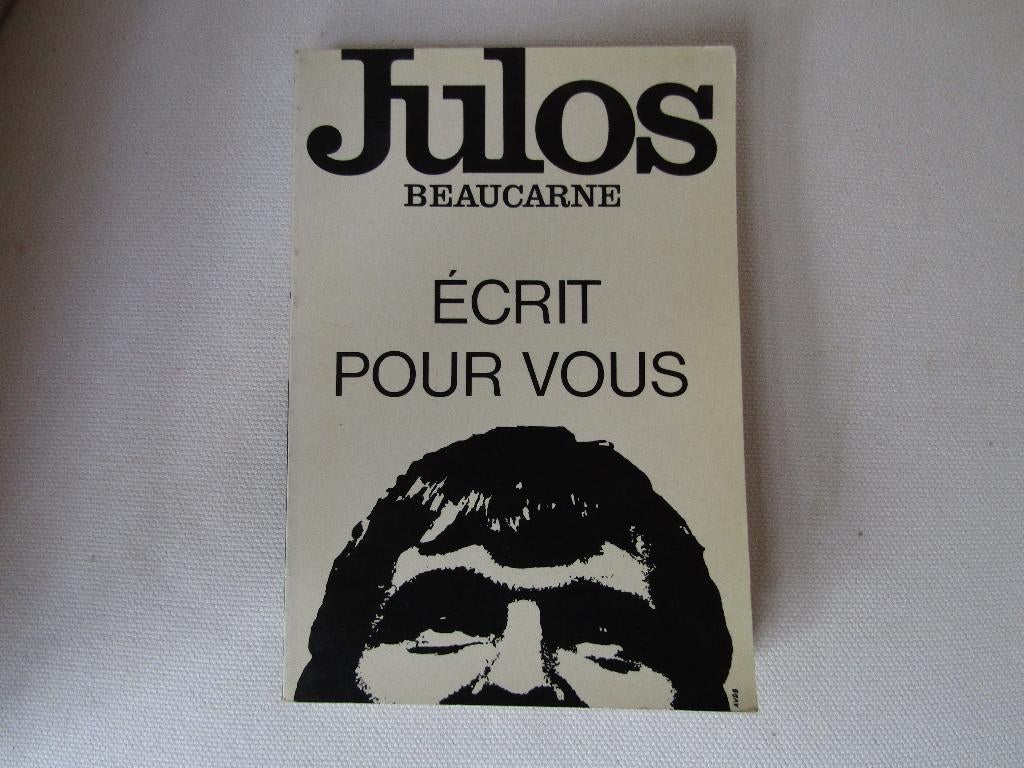 De dichter der woorden: Julos Beaucarne, Boeken, Overige Boeken, Zo goed als nieuw, Ophalen of Verzenden