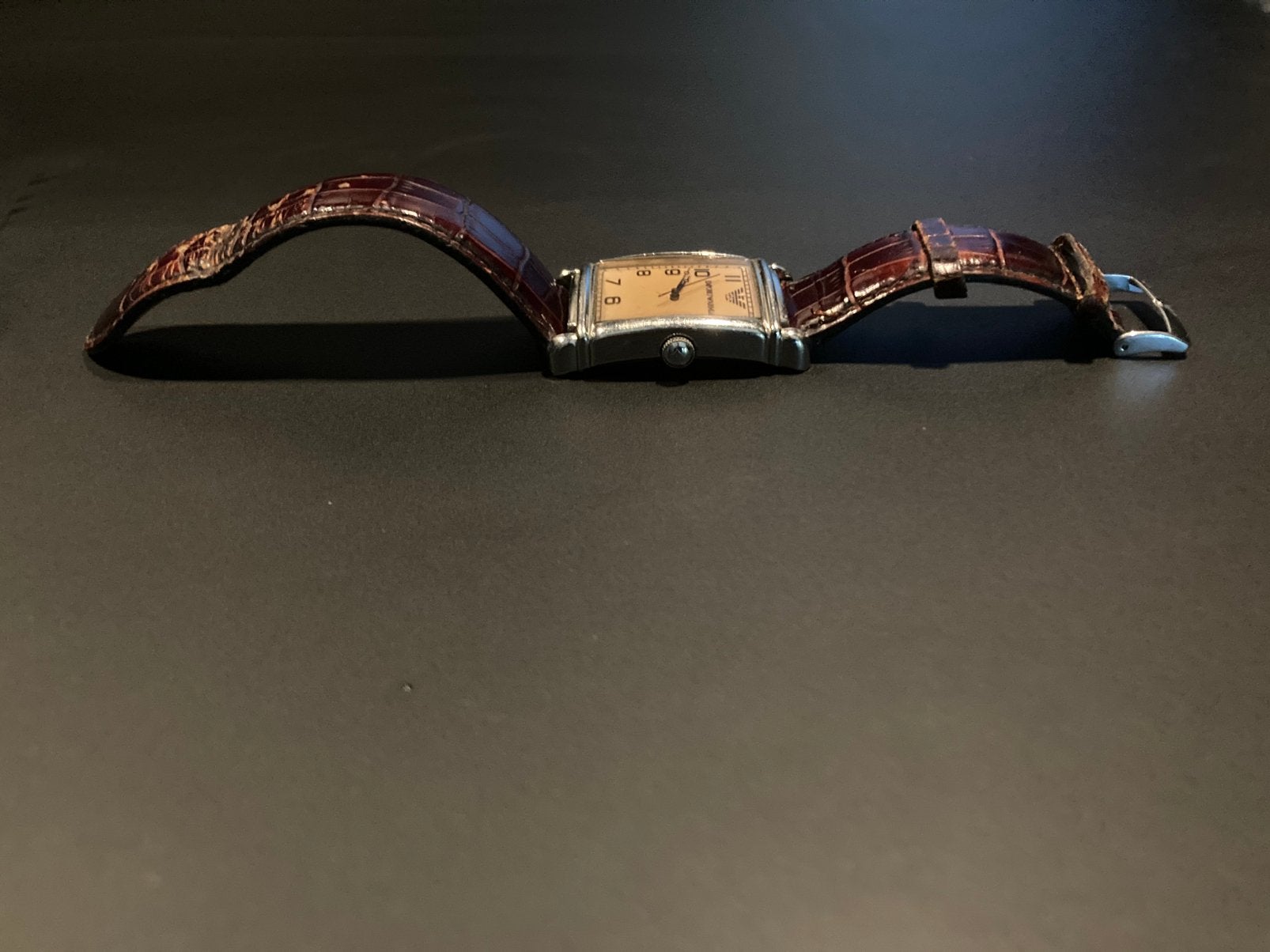 Montre Armani classique, Montre-bracelet, Autres marques, Enlèvement ou Envoi, Cuir