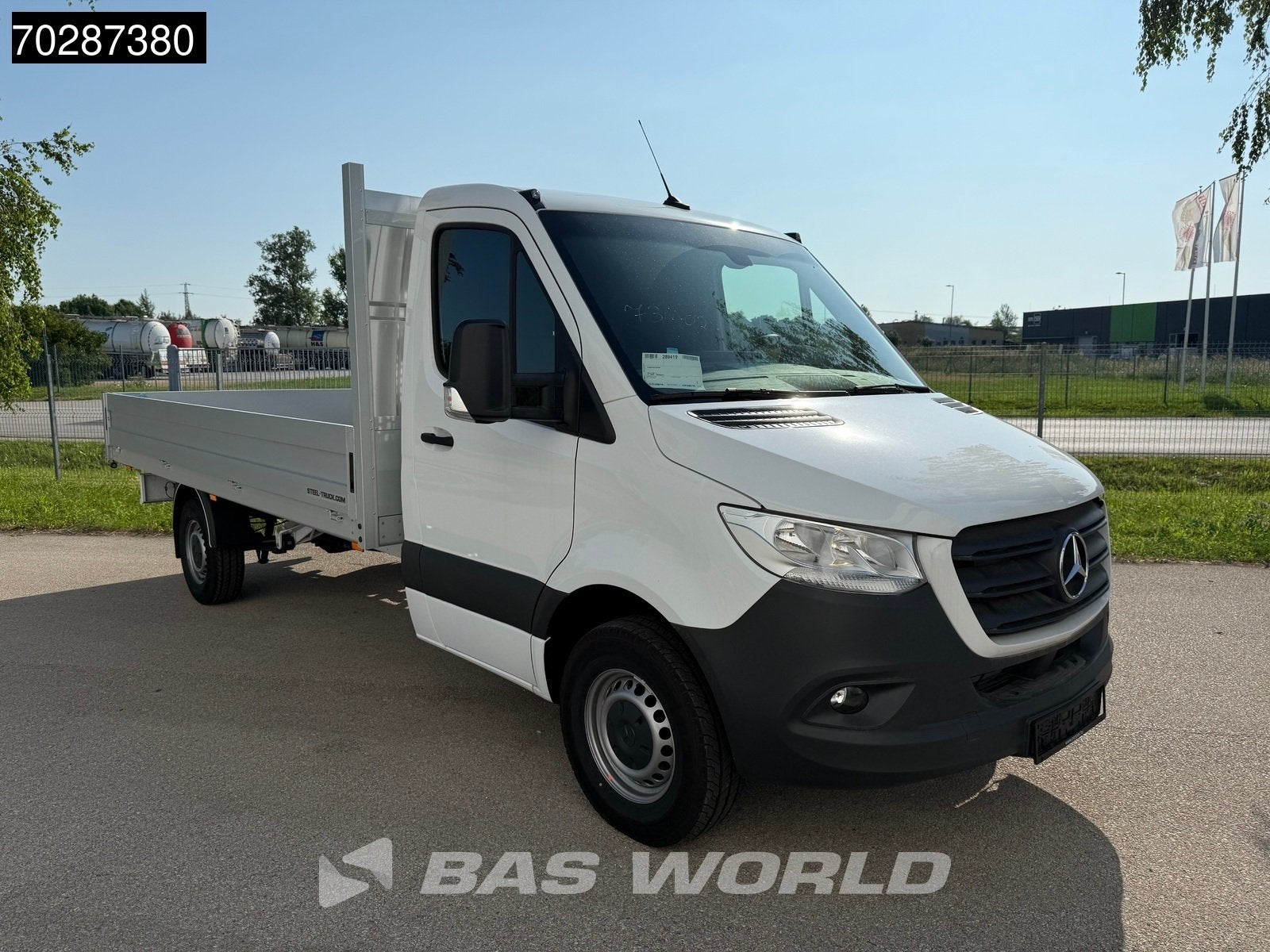 Mercedes Sprinter 317 CDI Open Laadbak Airco Cruise MBUX Car, Achat, Euro 6, Entreprise, Boîte manuelle