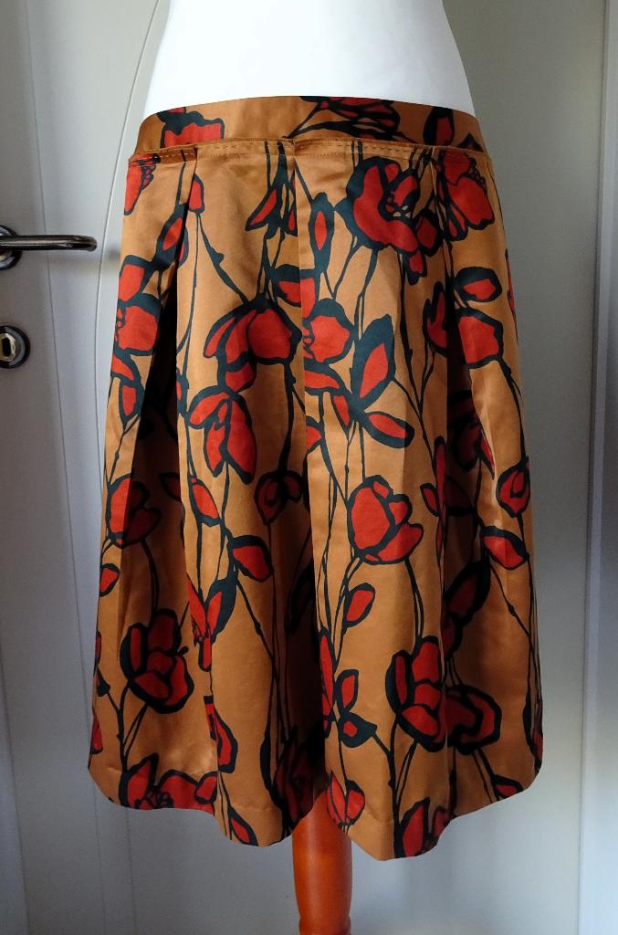 Prachtige rok van Vera Wang, Bruin, Maat 42/44 (L), Ophalen of Verzenden, Zo goed als nieuw