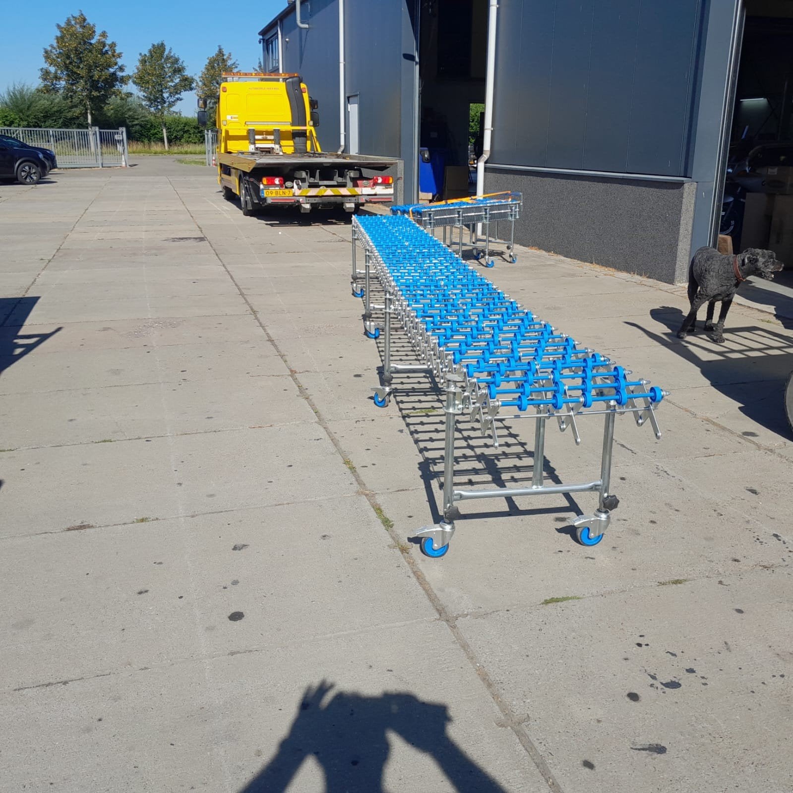 4x Blume rollenbaan nieuw, Ophalen