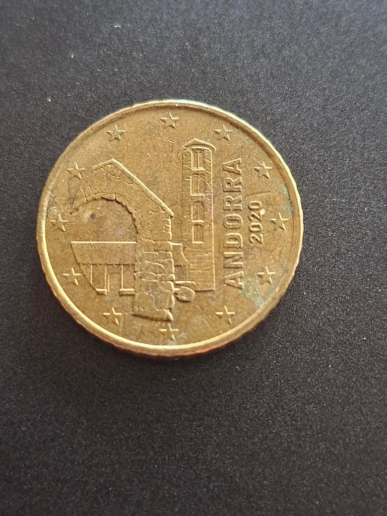2020 Andorra 50 cent, schaars, Postzegels en Munten, Munten | Europa | Euromunten, Verzenden, Overige landen, 50 cent, Losse munt