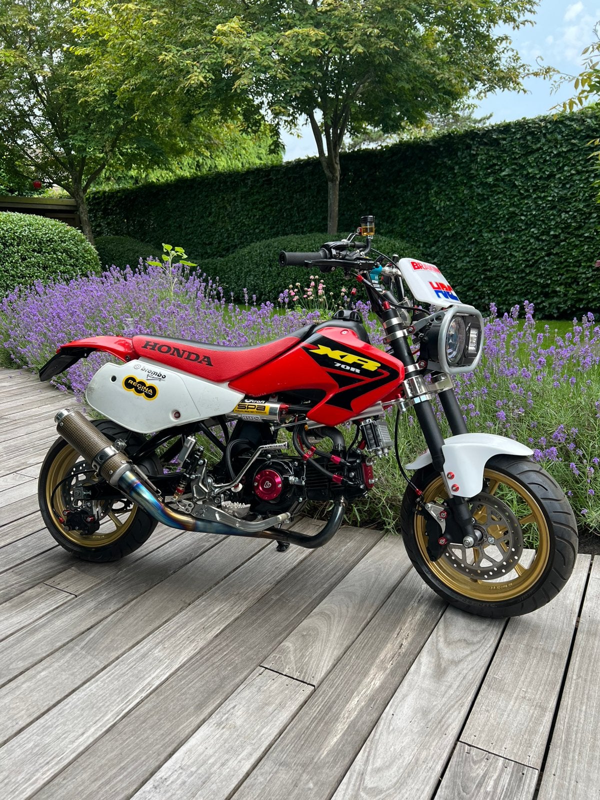 Honda xr 70 moto. 124cc motopapieren., Fietsen en Brommers, Brommers | Overige merken, Ophalen, Zo goed als nieuw