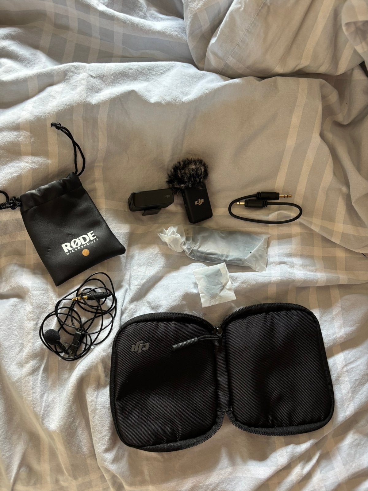 Micro DJI Mic sans fil avec Rode Levallier, Enlèvement, Comme neuf