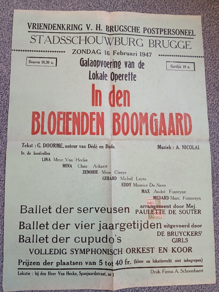 Affiche, Collections, Envoi