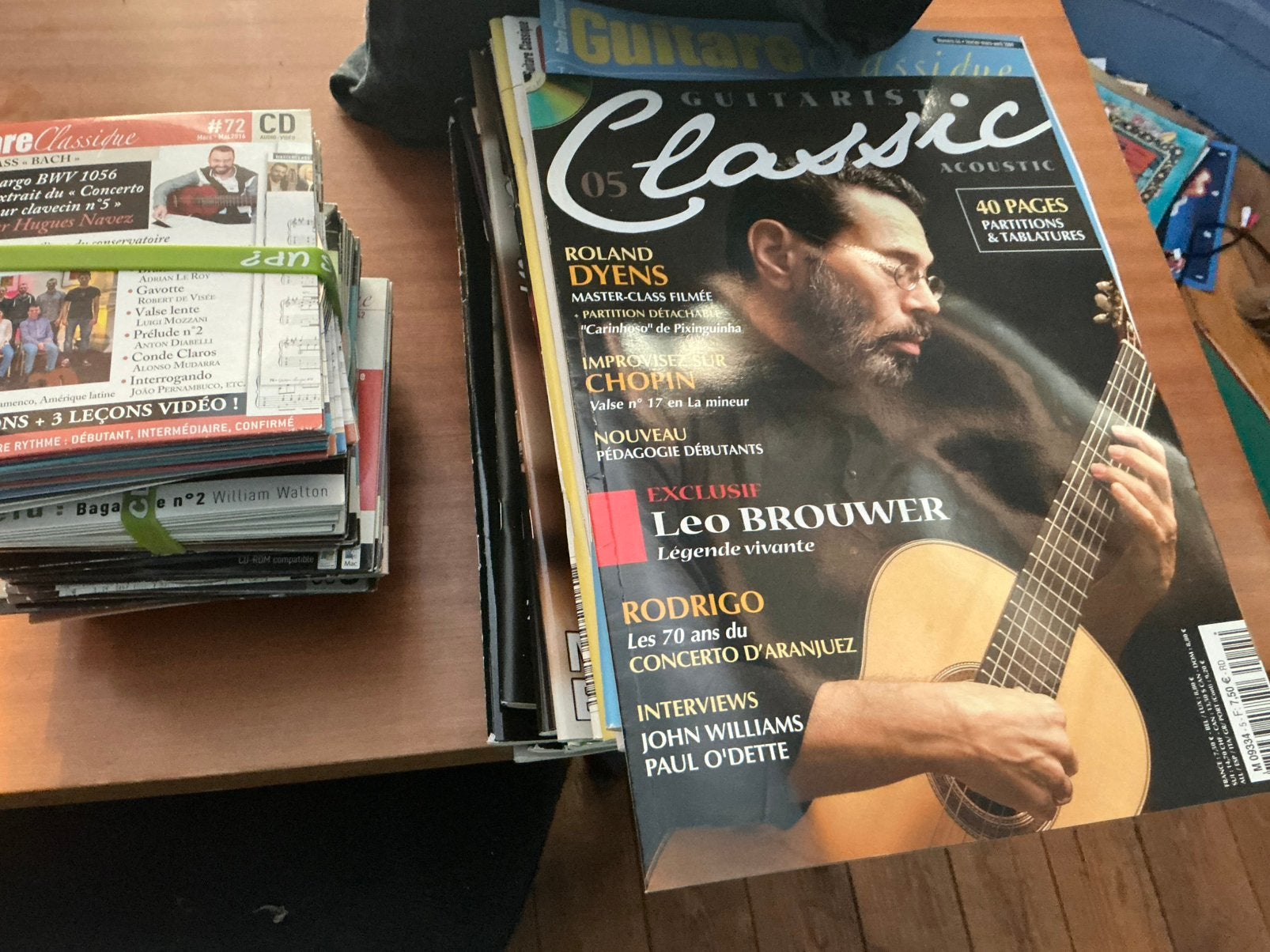 Gitaar tijdschriften « Guitare Classique « met CD, Ophalen, Zo goed als nieuw