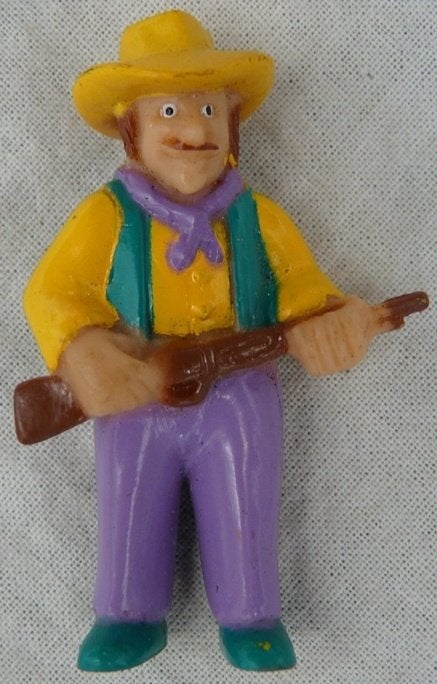 Figure / Figuur, PVC, Cowboy, Soma, 1992.(Nr.1), Ophalen of Verzenden, Gebruikt