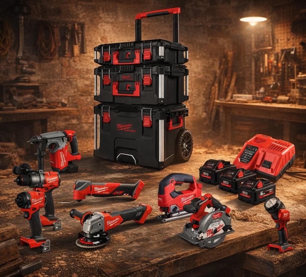 Pack Milwaukee 8 machines, Enlèvement