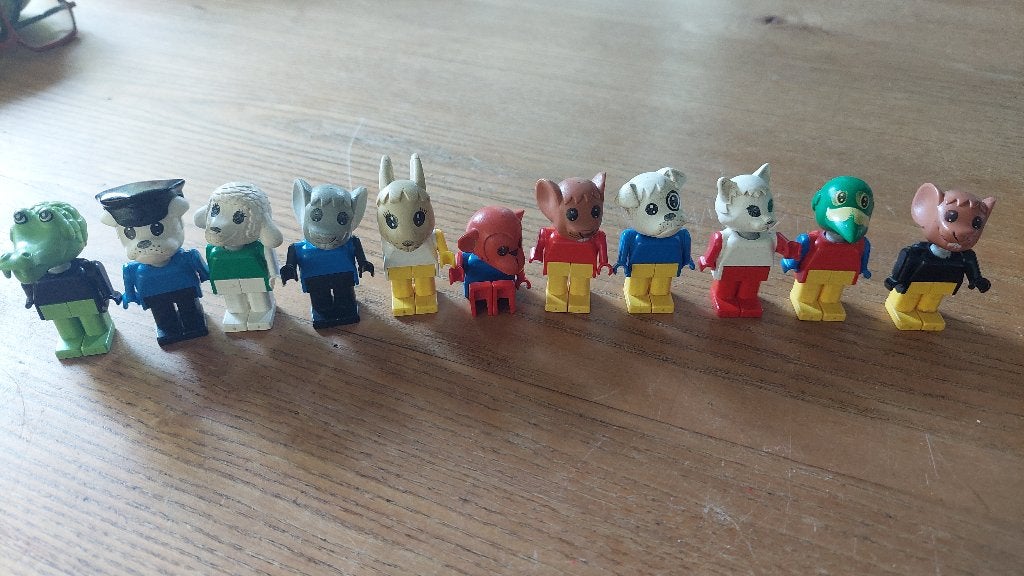 lego vintage figuurtjes, Ophalen, Gebruikt, Lego, Minifiguren serie