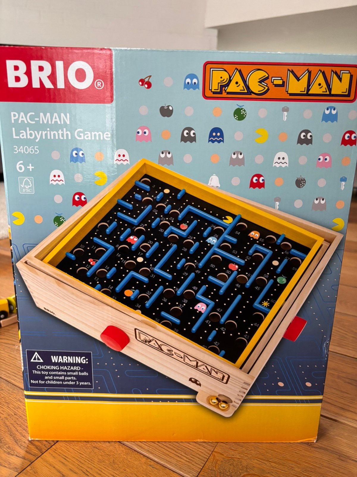 Brio houten Pac-man doolhofspel (nieuw), Kinderen en Baby's, Ophalen, Zo goed als nieuw