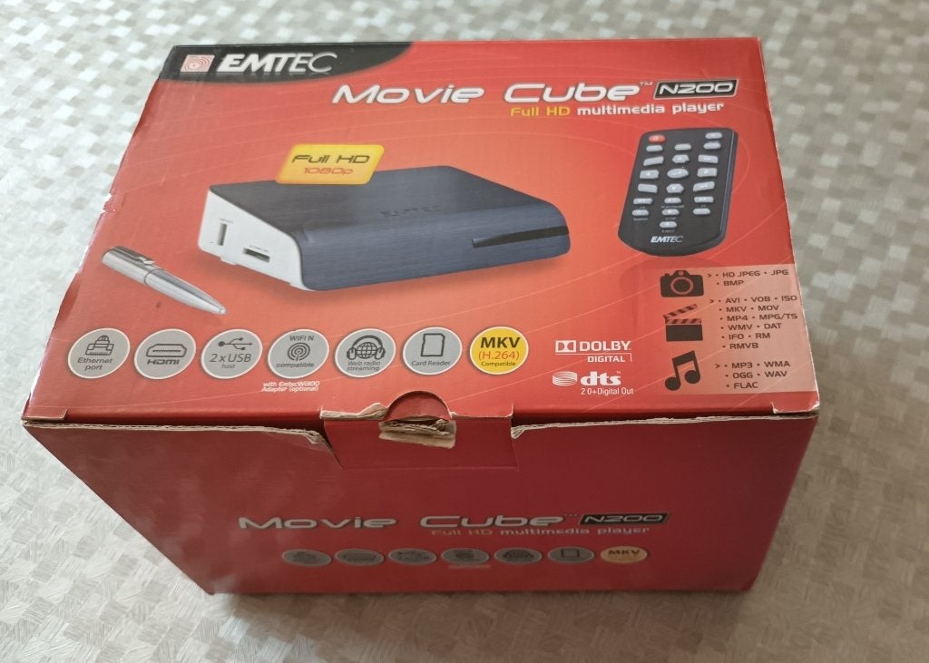 Movie Cube N200, Audio, Tv en Foto, Overige Audio, Tv en Foto, Ophalen of Verzenden, Zo goed als nieuw