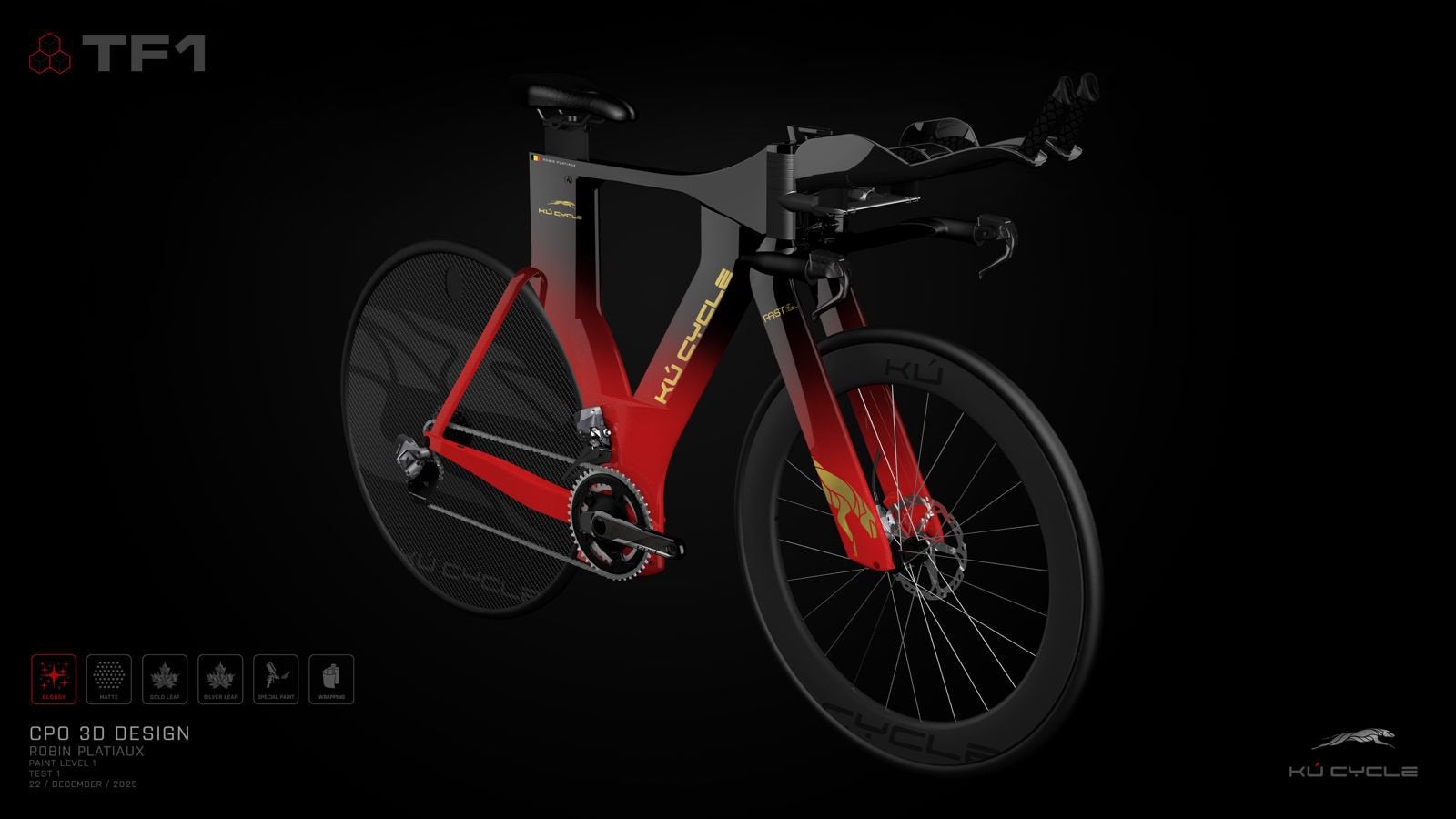 Triathlon Bike - Kù Cycle M, Ophalen of Verzenden, Zo goed als nieuw
