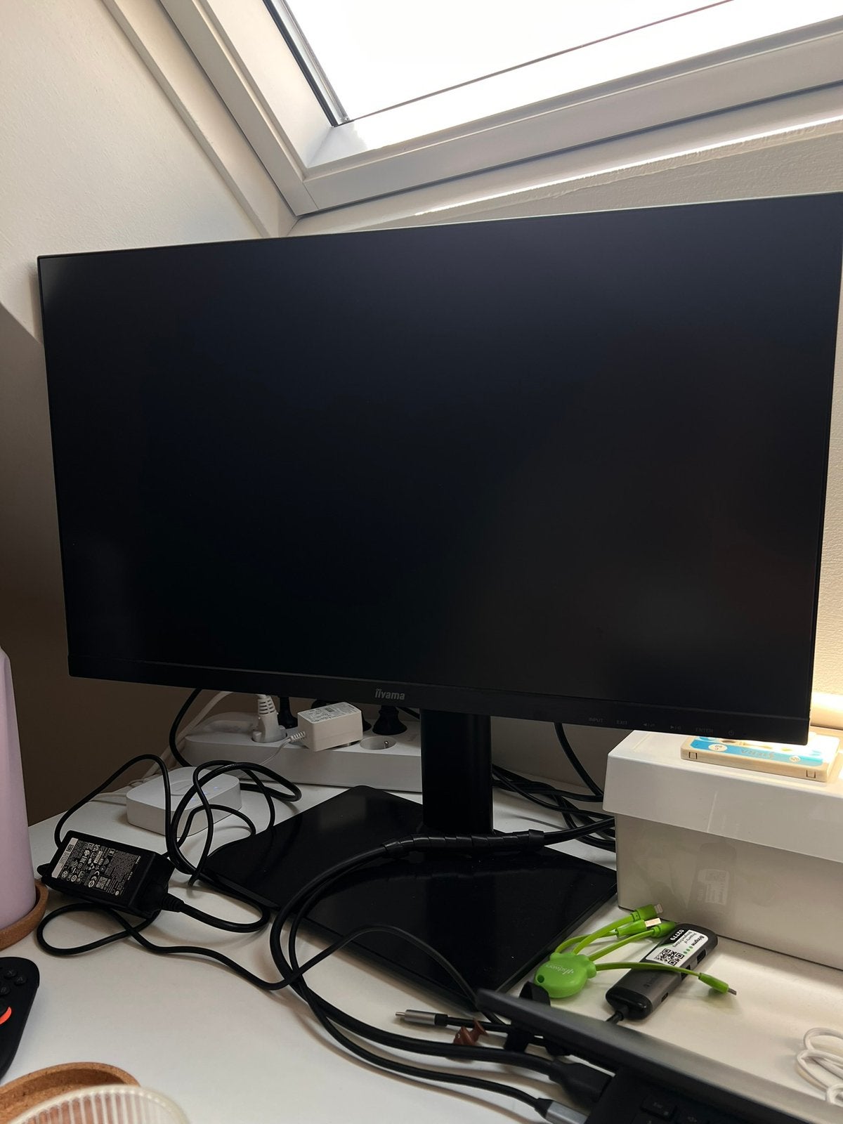 2x Iiyama 24,8 inch monitor, Computers en Software, Monitoren, Ophalen, Gebruikt, Full HD, HDMI