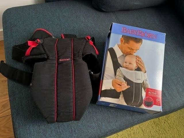 Baby Björn draagzak, Ophalen, Zo goed als nieuw, Buik, Baby Björn