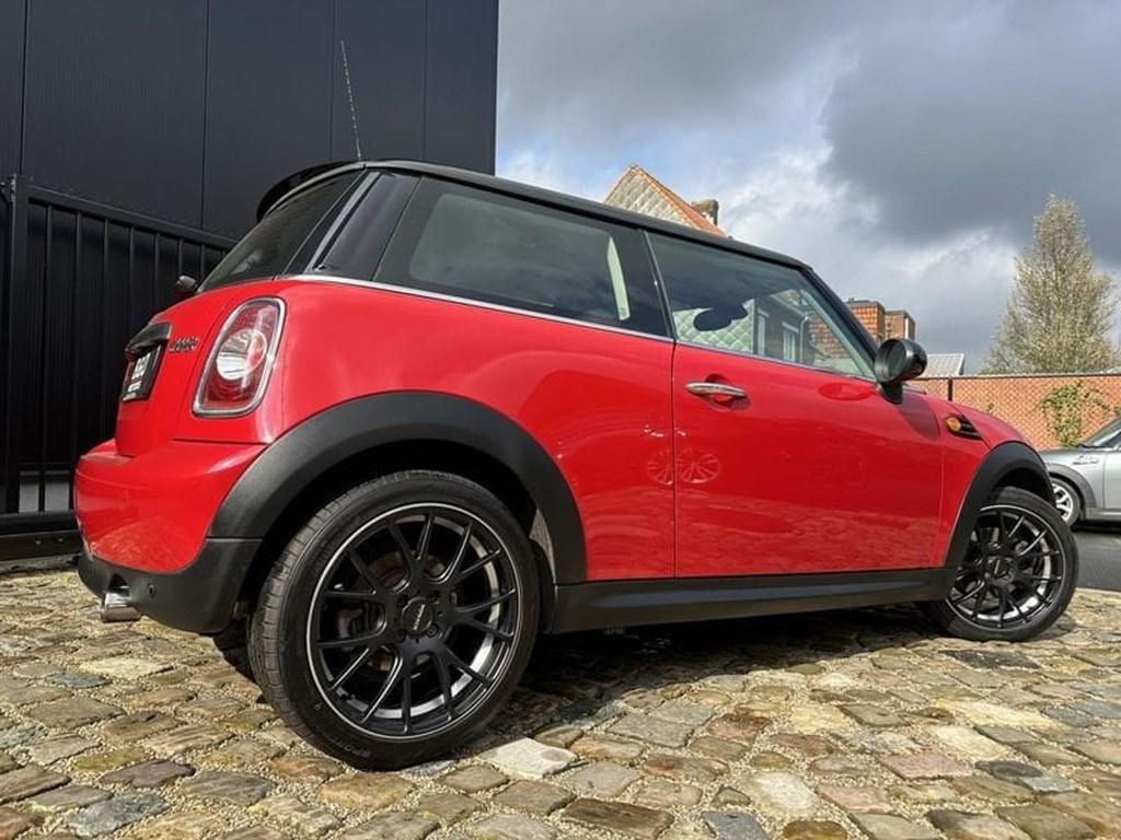 MINI Cooper Cooper NWE 17" Alu, Half leder sportst/,,Verw.s, Auto's, 90 kW, Zwart, Bedrijf, Handgeschakeld
