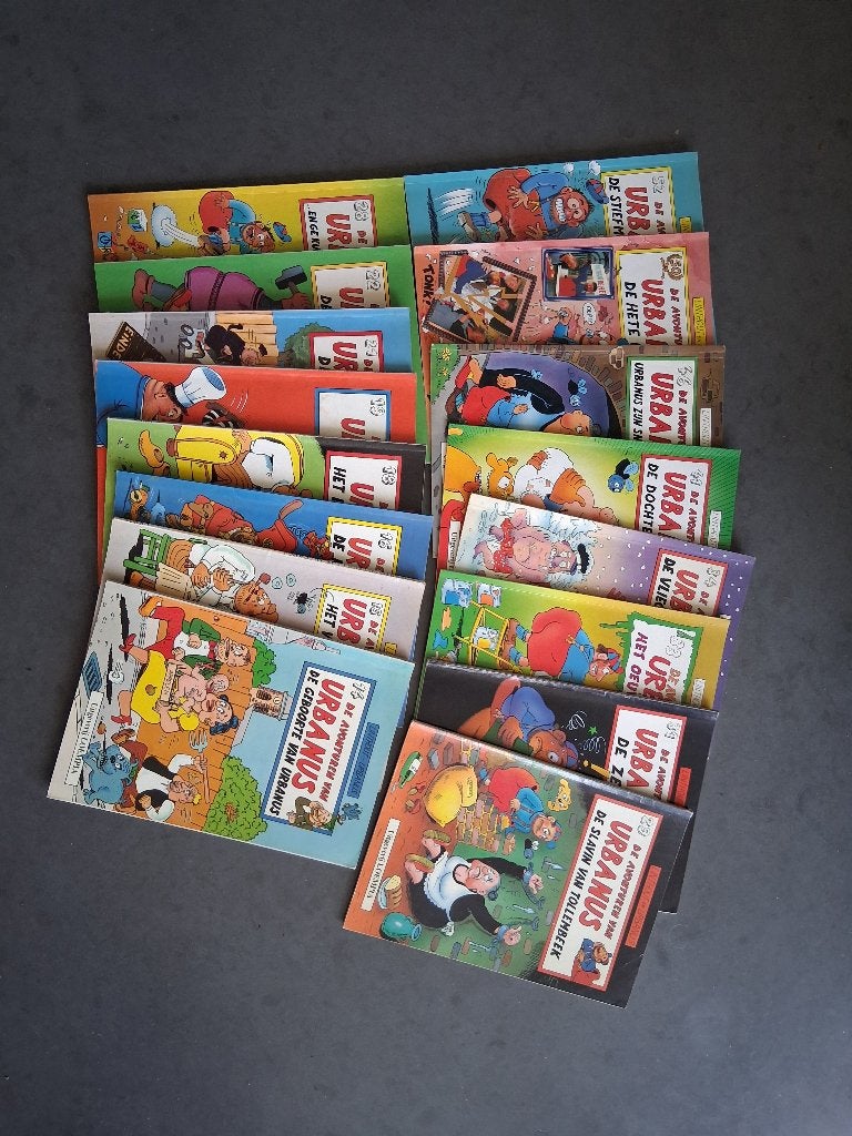 Urbanus strips, Meerdere stripboeken, Ophalen of Verzenden, Gelezen, Linthout en Urbanus