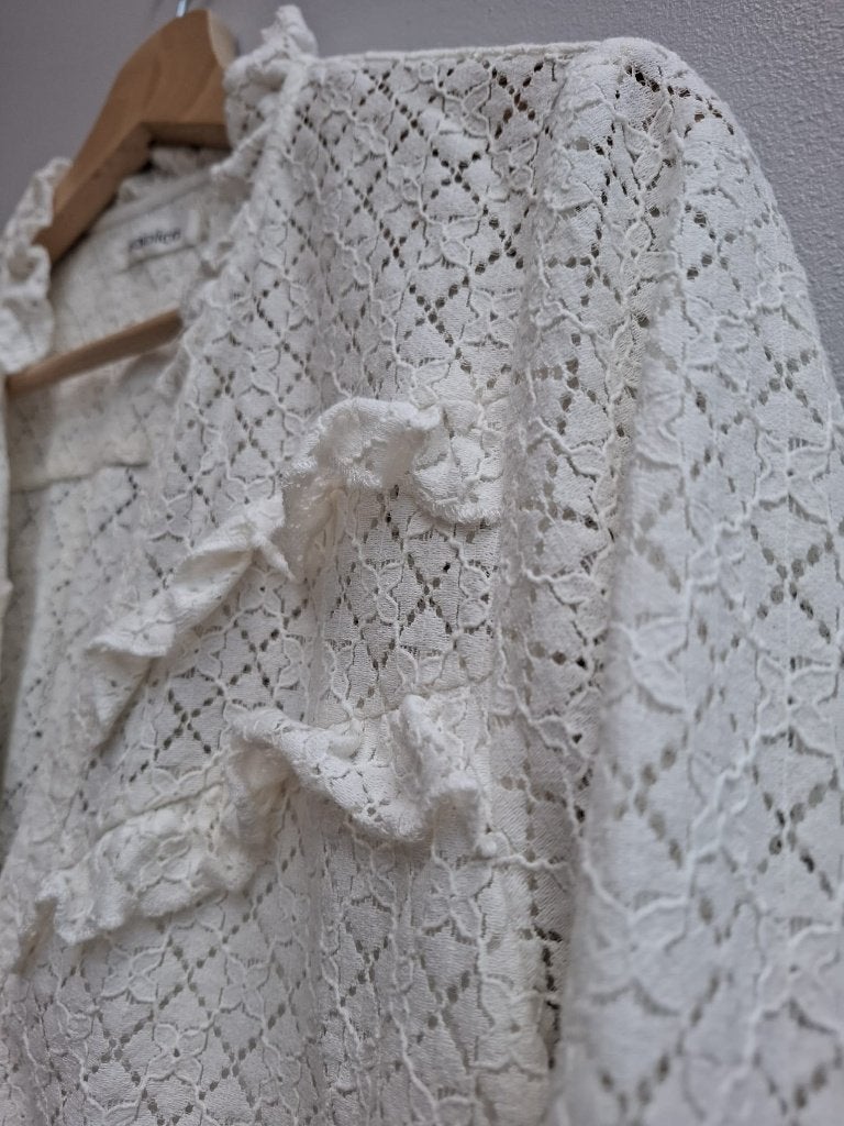 Chemisier à dentelles Majolica, Majolica, Enlèvement ou Envoi, Taille 38/40 (M), Beige