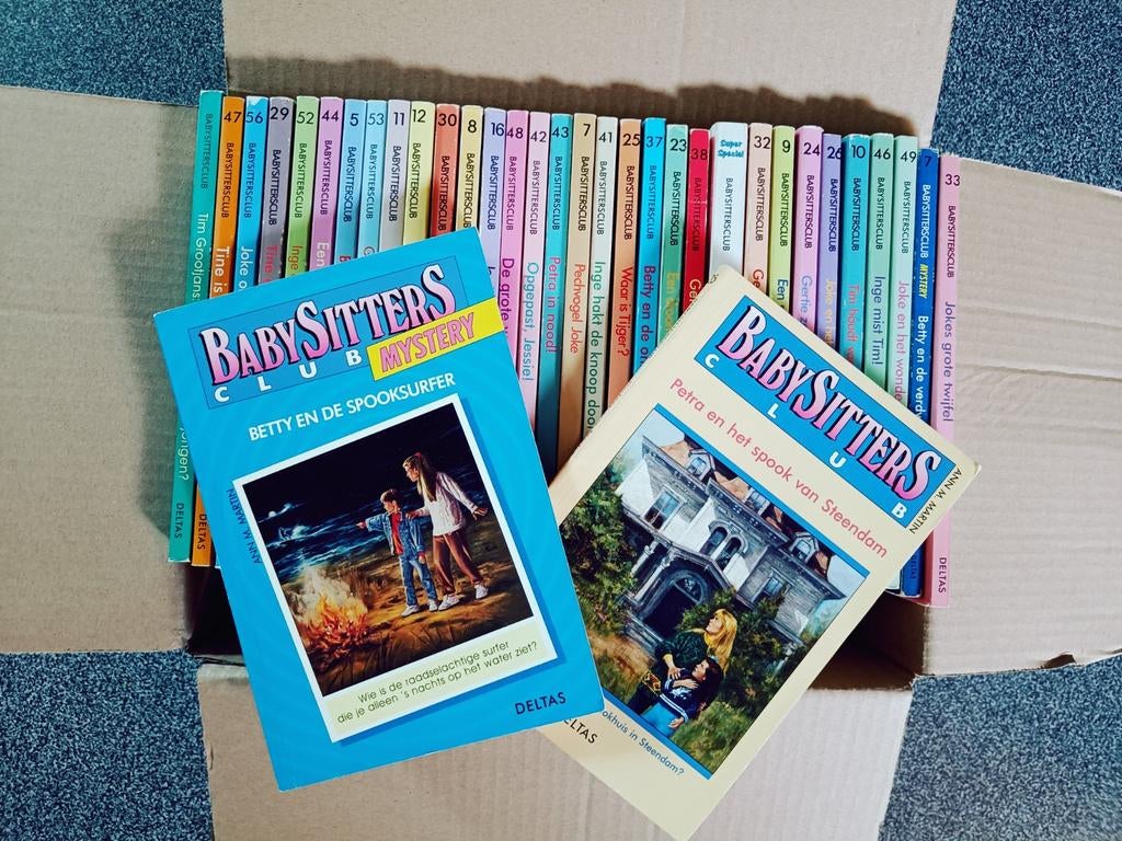 De babysitters club 37 boeken, Boeken, Ophalen, A.M. Martin